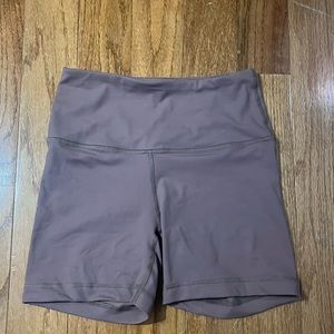 90 degree brand athletic shorts, color purple, size xs